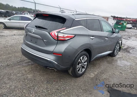 2018 Nissan Murano Sv из США, поврежденный, VIN 5N1AZ2MG8JN114812